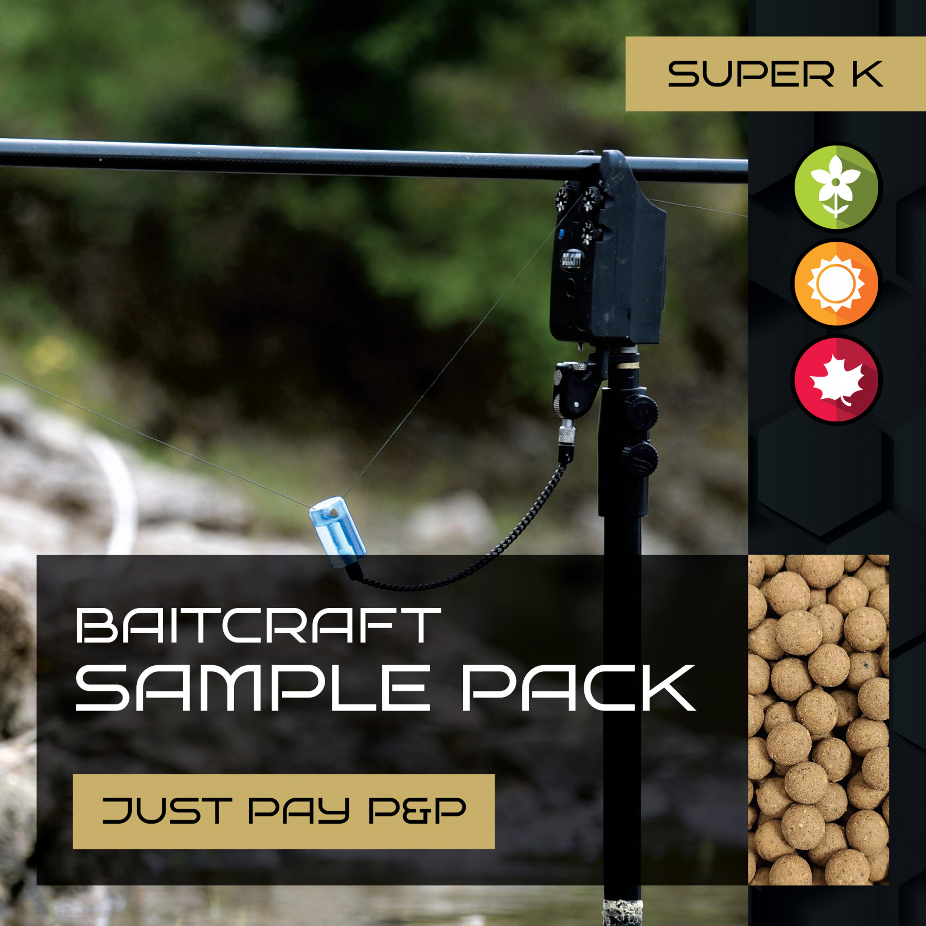 BAITCRAFT SUPER K SAMPLE PACK