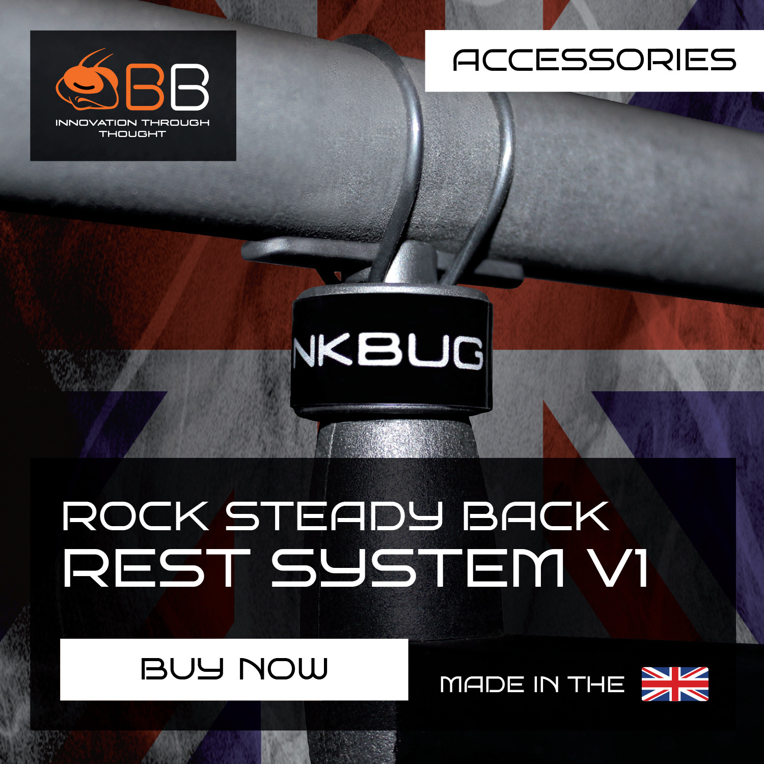 BANK BUG ROCK STEADY BACK REST SYSTEM V1 ACCESSORIES