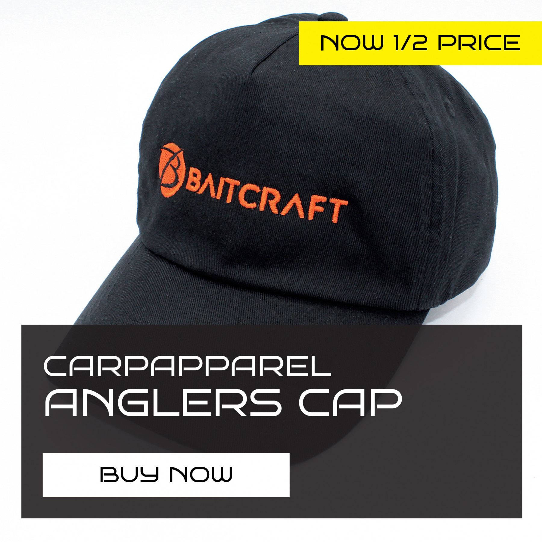 BAITCRAFT 5 PANEL ANGLERS CAP