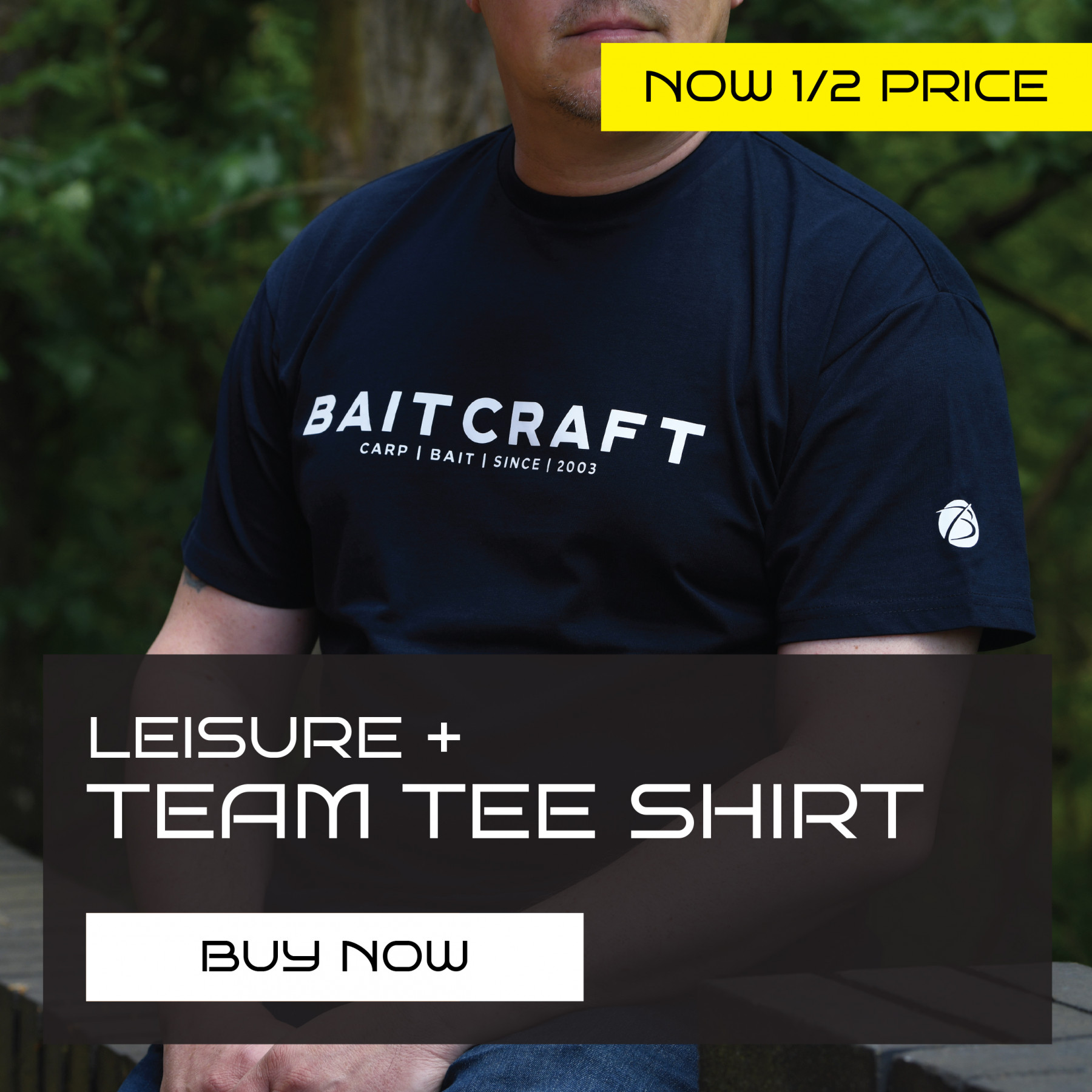BAITCRAFT LEISURE + TEAM TEE SHIRT