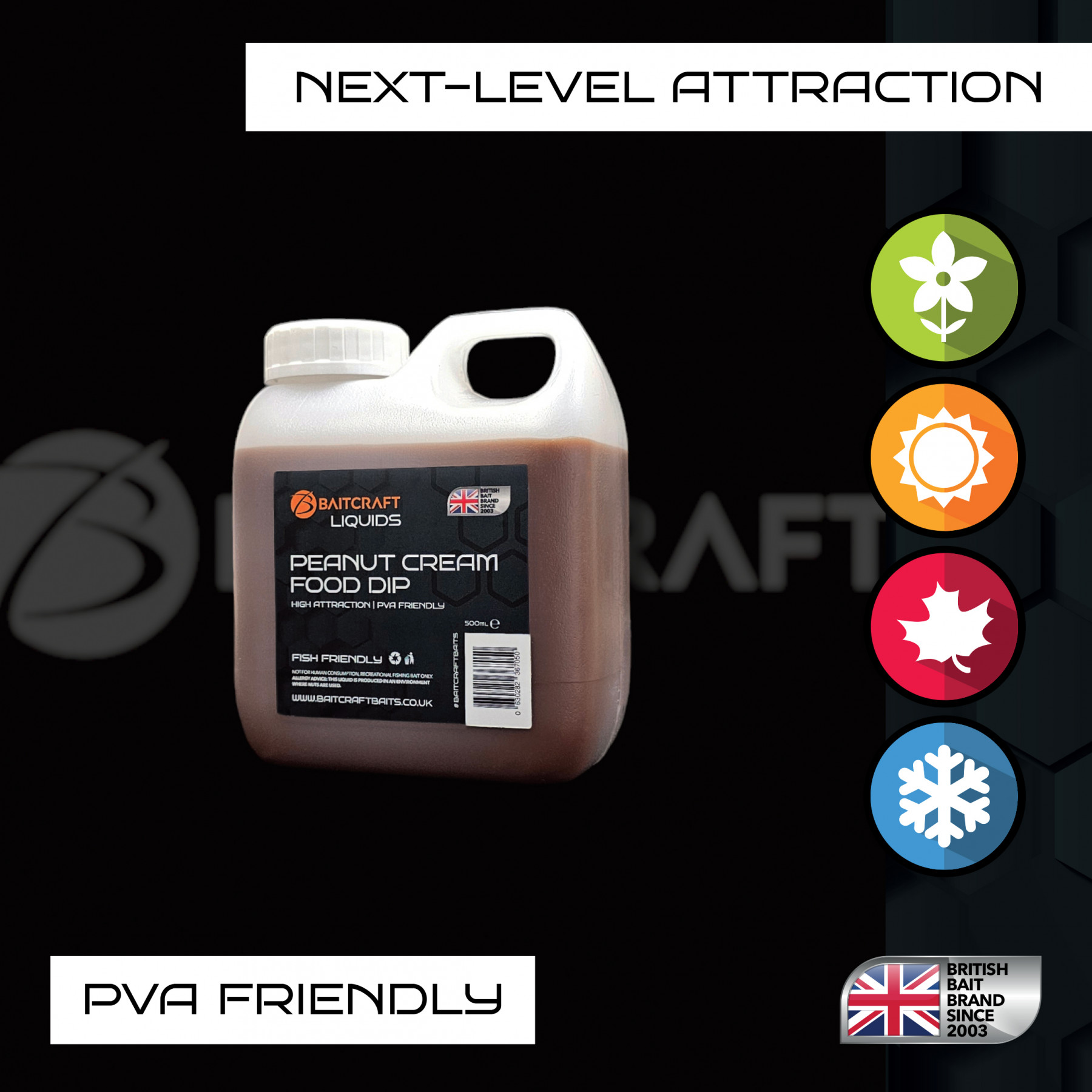 BAITCRAFT PEANUT CREAM FOOD DIP