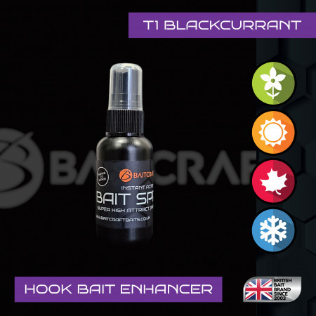 BAITCRAFT T1 BLACKCURRANT INSTANT ACTION BAIT SPRAY 