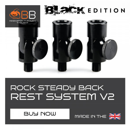 BANK BUG ROCK STEADY BACK REST SYSTEM V2 BLACK EDITION 