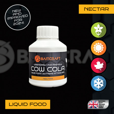 BAITCRAFT NECTAR LEGENDARY COW COLA LIQUID FOOD