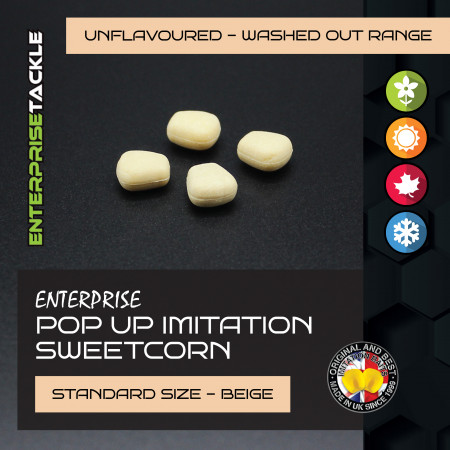 ENTERPRISE POP UP IMITATION SWEETCORN - WASHED OUT BEIGE