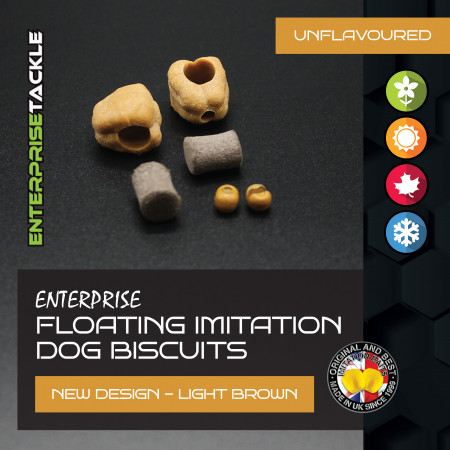 ENTERPRISE FLOATING IMITATION DOG BISCUITS - LIGHT BROWN