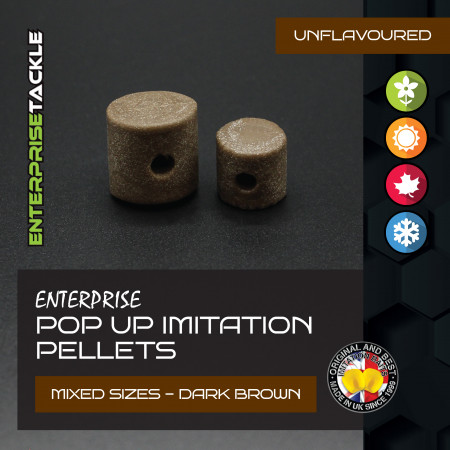 ENTERPRISE POP UP IMITATION PELLETS - DARK BROWN